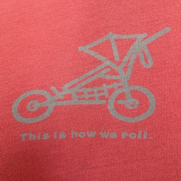 Life is good T-shirt This is how we roll baby stroller jogging running Women XL - Picture 2 of 8